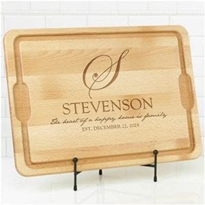 Personalized Acacia Wood Cutting Board by Personalization Mall