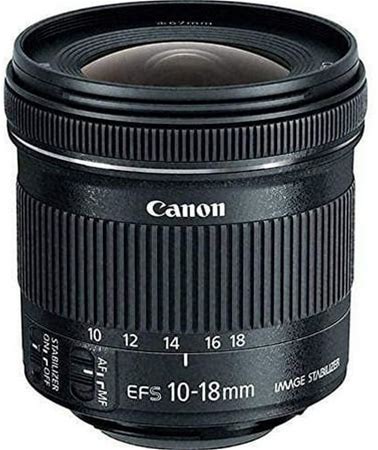 Canon EF-S 10-18mm f/4.5-5.6 IS STM