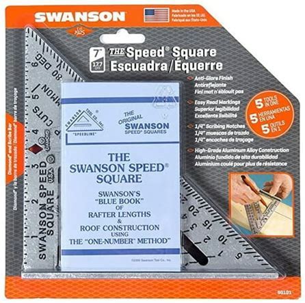 Swanson Tool S0101 7-inch Speed Square