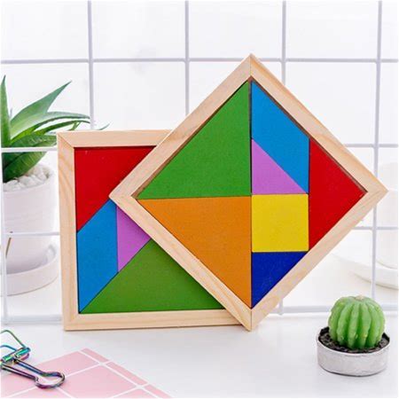 Wooden Tangram Puzzle